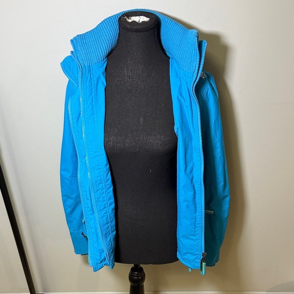 Superdry Women's Bright Blue Ski Jacket - Picture 6 of 10